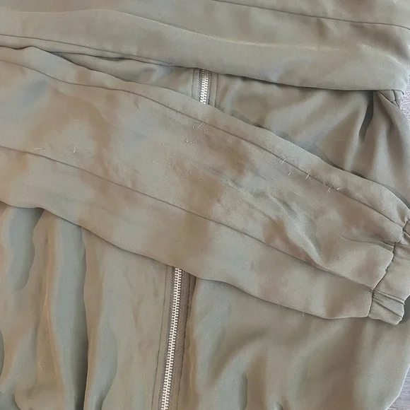 Dalia Forest Green Zip-Up Jacket - Picture 5 of 5